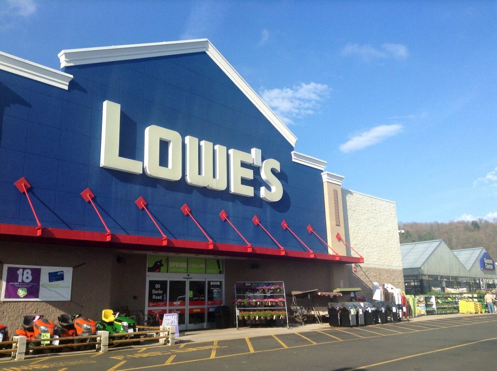 Lowe's hardware store.